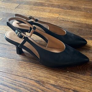 Made well The Debbie Slingback Pump in Leather